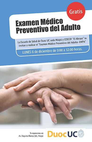 Afiche Programa Médico | DuocUC